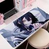 Mauspad Büro-PC-Zubehör Tastaturmatte Anime-Muster Rutschfeste Gummi-Mausmatte Ddemon Slayer Obanai Iguro Gamer Schreibtischmatte