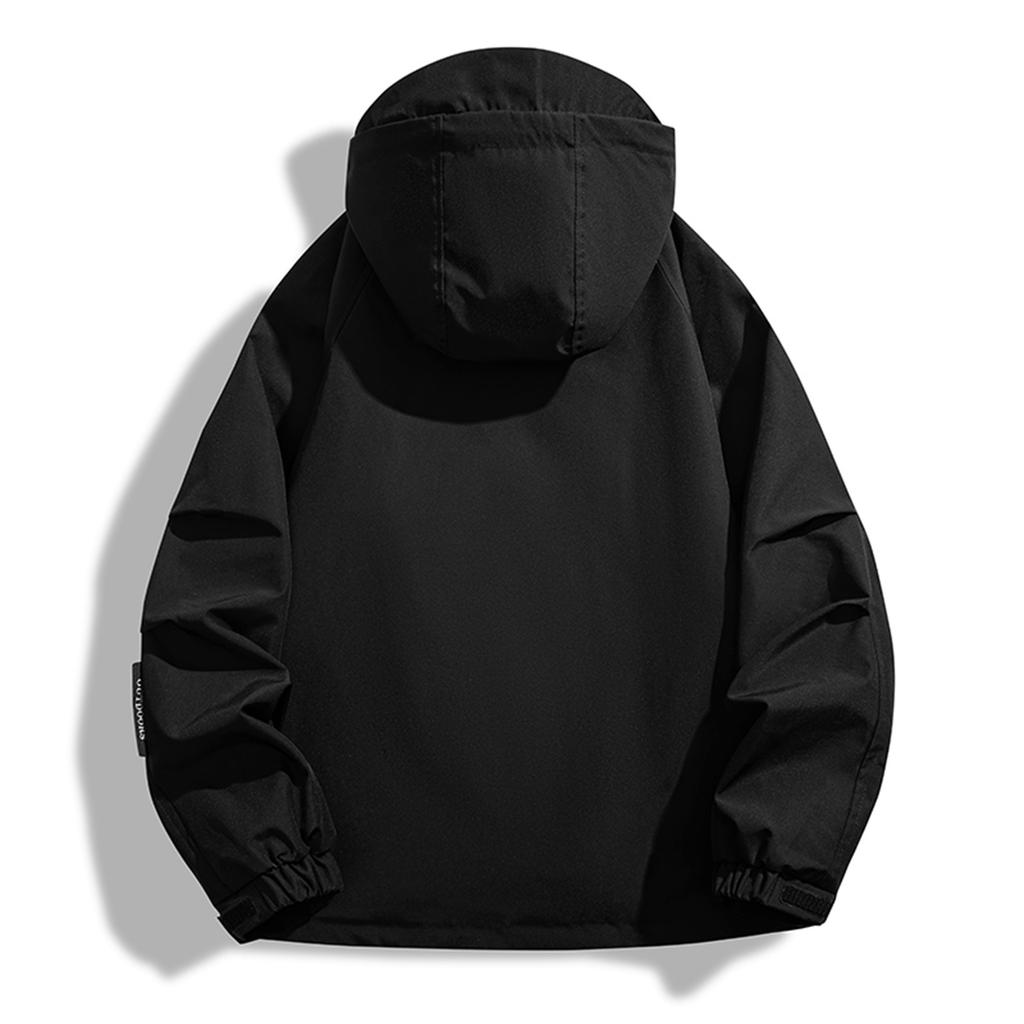 Women's Solid Color Fashionable Hooded Jacket