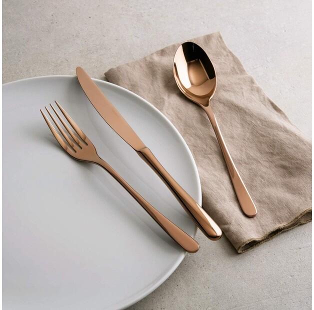Набор столовых приборов Sambonet Taste, PVD медь, 36 шт (52553C83)