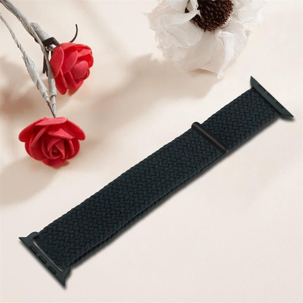 Band For Apple watch strap 44mm 40mm 45mm 41mm 42mm ultra 49mm correa Braided Solo Loop bracelet Apple watch series 7 3 5 se 6 8