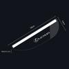 Car Rearview Mirror Block Rainwater Eyebrow Accessories For Lexus LS LC IS350 ES300 GS350 CT200h GX460 LX570 RX500h NX300 UX260