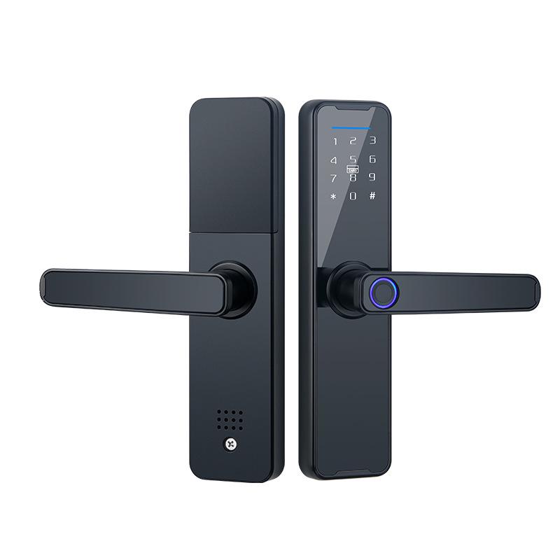 Smart Electronic Fingerprint and Password Lock for Interior Doors: Ideal for Bedrooms, Home Offices, Apartments, and More.