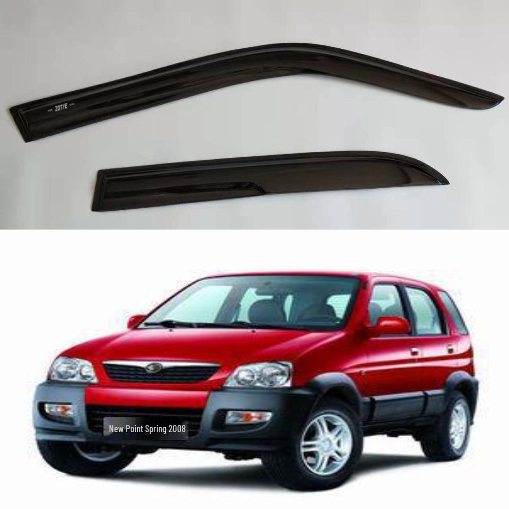 Индивидуальный дефлектор от дождя ZOTYE 2008/5008 для автомобилей Car Rain Guard чёрный