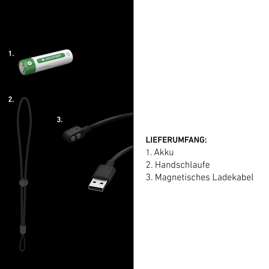 Ledlenser P7R Core LED Wiederaufladbare Taschenlampe [Originalprodukt]