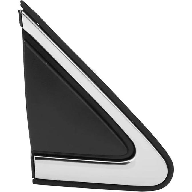 Side Door Rearview Triangle Trim Panel, Front Driver Side Mirror Corner Triangle Fender Cover, Compatible with Nissan Sentra 2013-2019 - Left Right