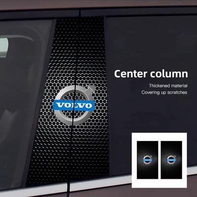 Car Stickers B-pillar Decals Waterproof Auto Center Pillar Decors For ES90 EC40 EX40 EM90 XC90 V90 V60 XC60 V40 S80 S60 S9