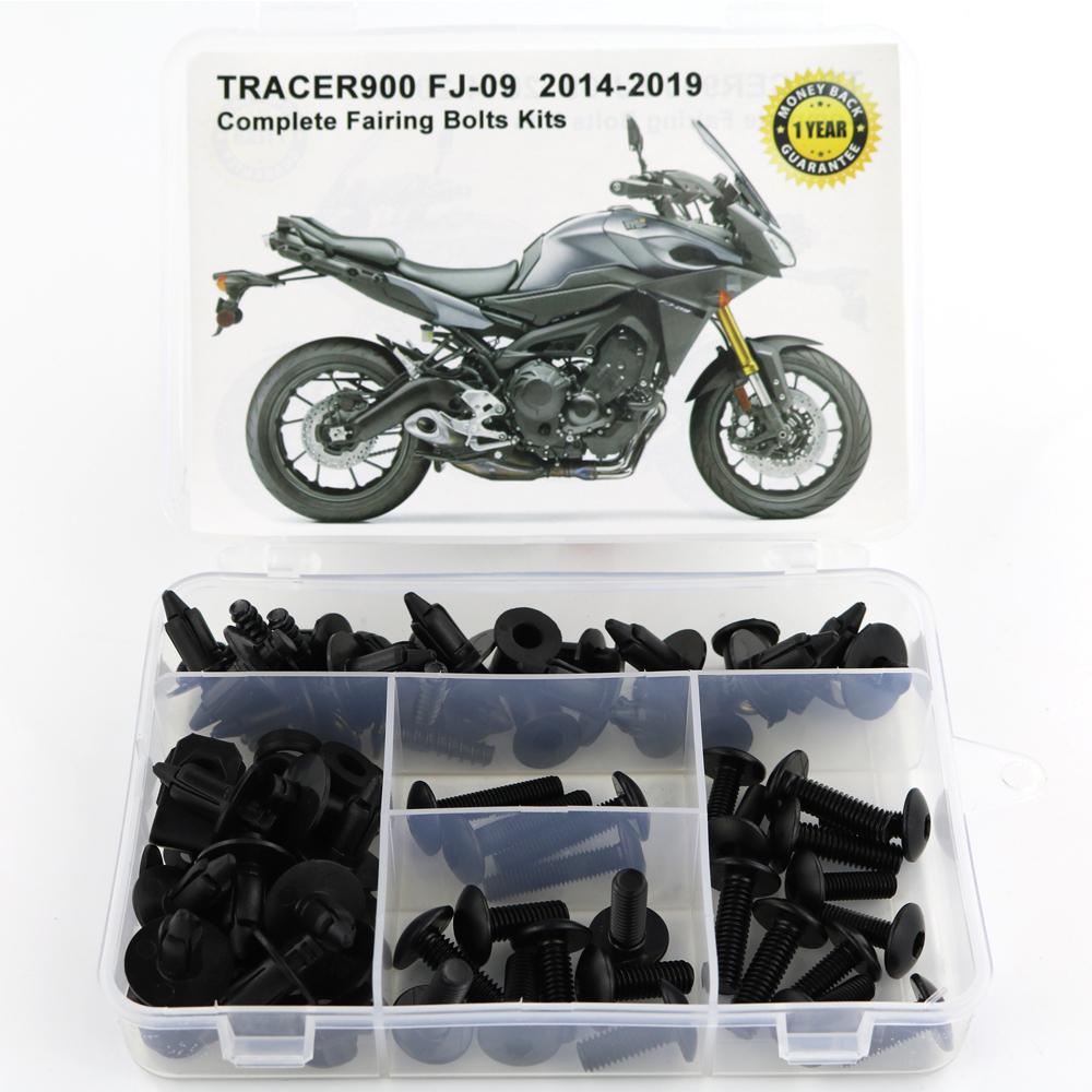 For Yamaha Tracer900 FJ09 FJ-09 2014 2015 2016 2017 2018 Motorcycle Complete Full Fairing Bolts Kit Clips Screws