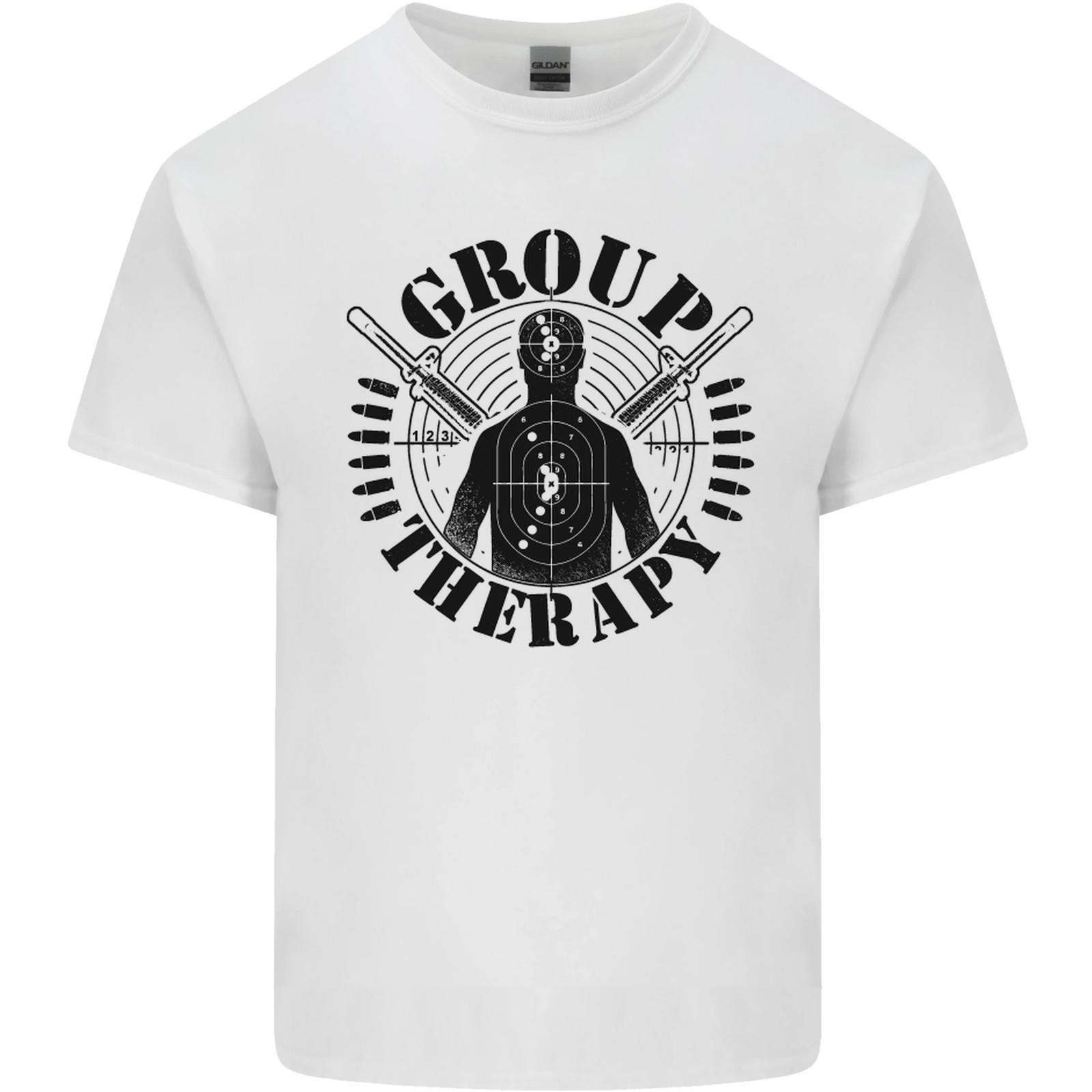 

26 Group Therapy Shooting Hunting Rifle Funny Mens Cotton T-Shirt Tee Top Unisex T-Shirt XXXL
