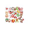 12/14/26Pcs Cute Christmas Alphabet Magnets DIY Christmas Fridge Magnets  Bedroom