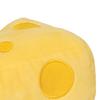 Pet Toy Creative Shape Wear Resistant Attractive Puppy Kitty Toy Cheese Modeling Chew Toy for Home