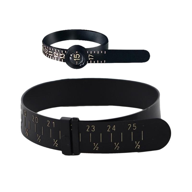 

Ring Sizer Measuring Tool,Accurate Ring Sizers for Loose Rings 1-17 USA Ring Measuring Tool,Jewelry Tools Reusable