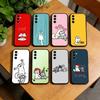S-Simons And Cats-s  Phone Case Black Silicone Soft For Samsung Galaxy A73,A72,A71,A70,A53,A52,A51