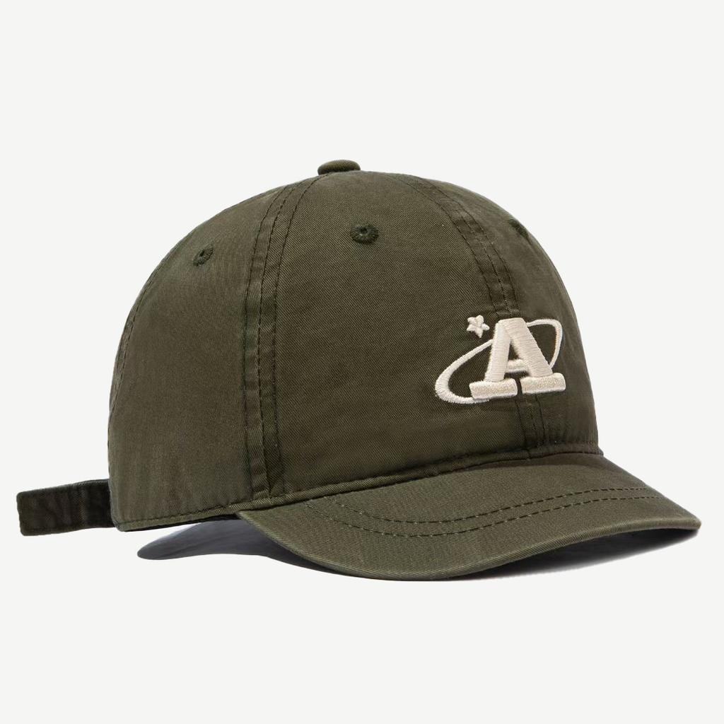 Short-brimmed Baseball Cap, Unisex, Hip-hop Style, with an A-shaped Design