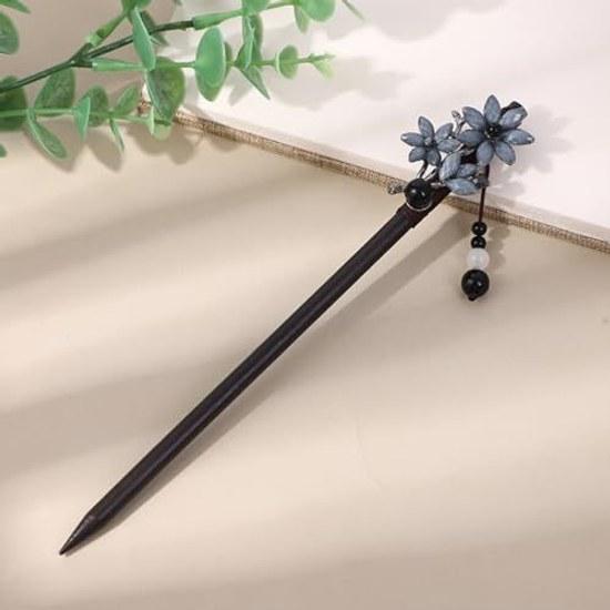 Kanzashi Simple Stylish Parts Accessory Hairpin Yukata Graduation Ceremony Bun Hair Ornament Single Insertion Charm Traditional Clothing Hairstyle He
