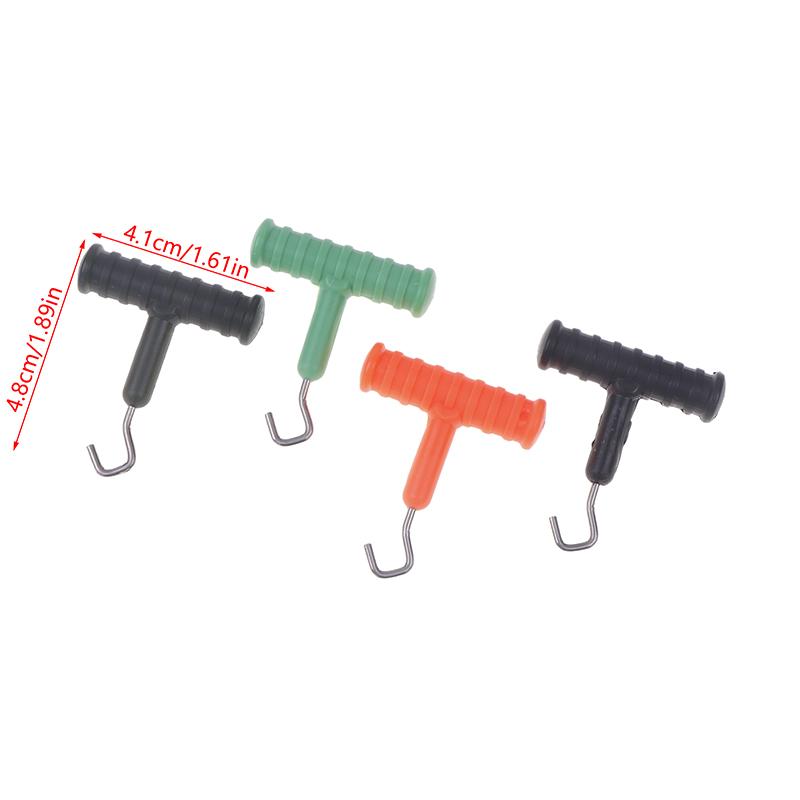 2 Stück Karpfenangeln Werkzeuge Haarvorfach Herstellung Zieher Knotenwerkzeug Für Angelhaken Vorfach Knoten Ausrüstung Mit Haken Zubehör Tackle
