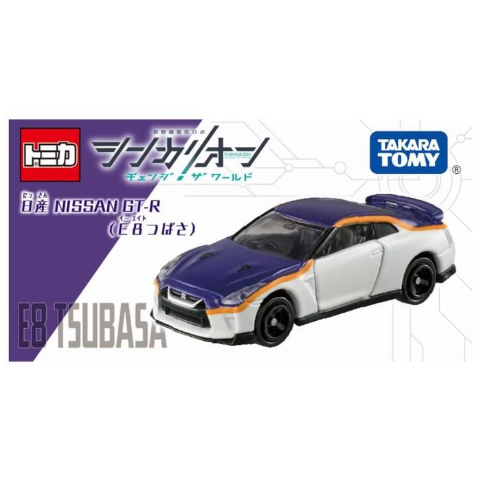Takara Tomy Dream Tomica Shinkalion CW Tomica Nissan GT-R (E8 Tsubasa) Diecast Car, Ages 3+