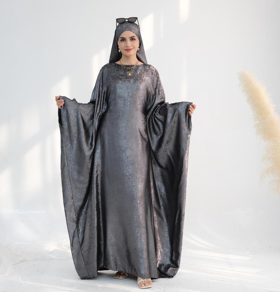 Loriya2025 Elegantes Patchwork Abaya Kleid LR778