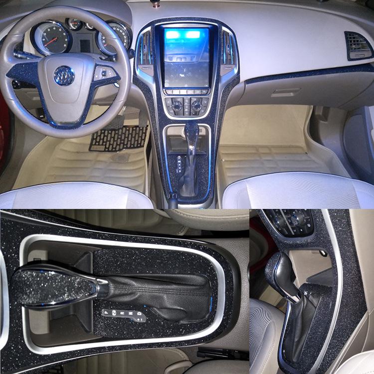 Buick 10-14 Old Model Interior Carbon Fiber Console Sticker for GT/XT