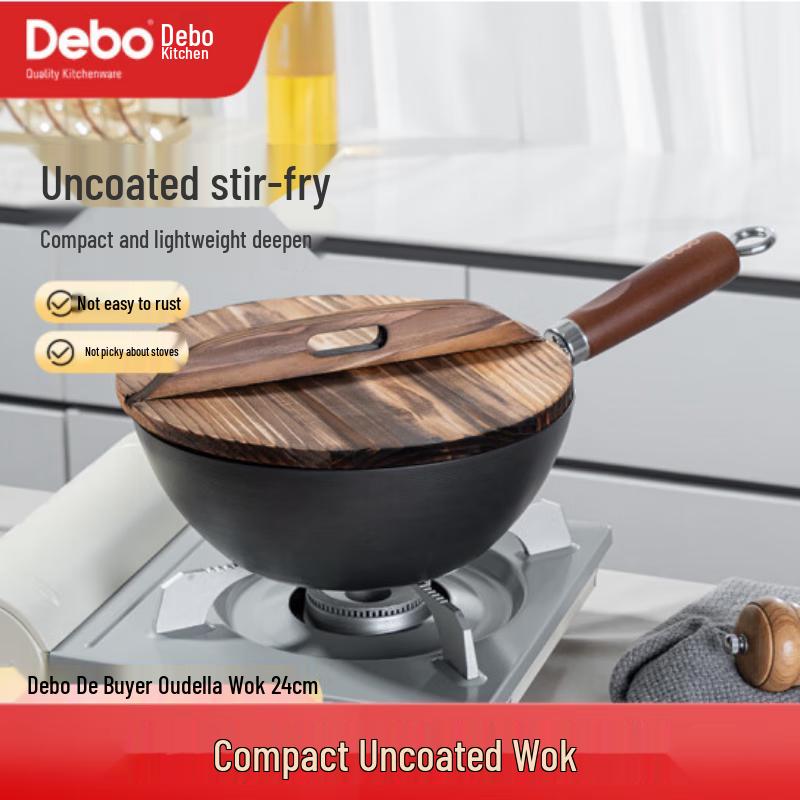 Debo Odera DEP-864 Cast Iron Non-stick Wok