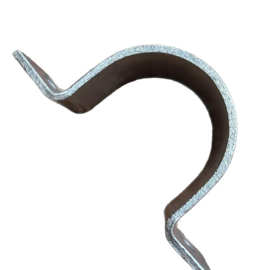 Extra Thick 3mm PPR Pipe Clamp Hoops, U-Shaped Wall Mount, 30mm Wide