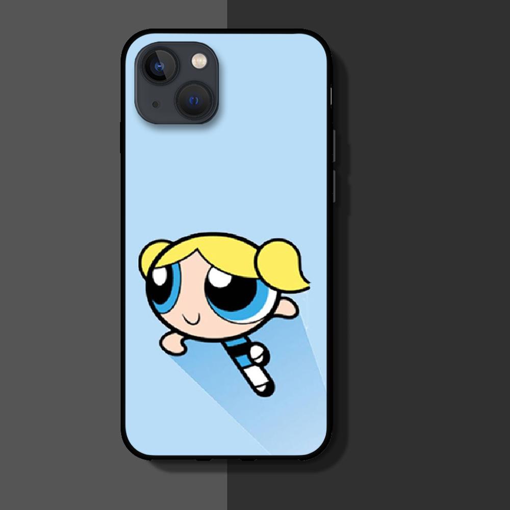 Buy Bubbles Powerpuffs Cartoon Phone Case For Iphone Samsung Galaxy Xiaomi Mi Redmi Note S 6 7 8 9 10 11 12 13 22 5g Max Pro Plus Cover Tpu Soft