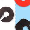 A04V Neck Shield Magnetic Shawl Haircut Shawl Salon Haircut Neck Cape Wrap Collar Shield Waterproof Silicone Hairdressing Hair C