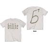 New Billie Eilish T-Shirt: Billie 5 OFFICIAL Natural