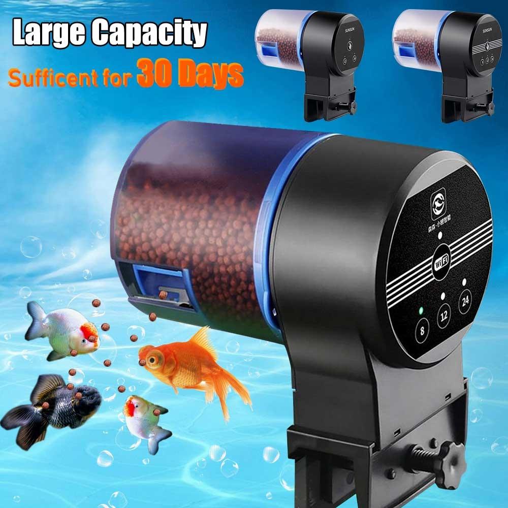 automatic fish feeder wifi