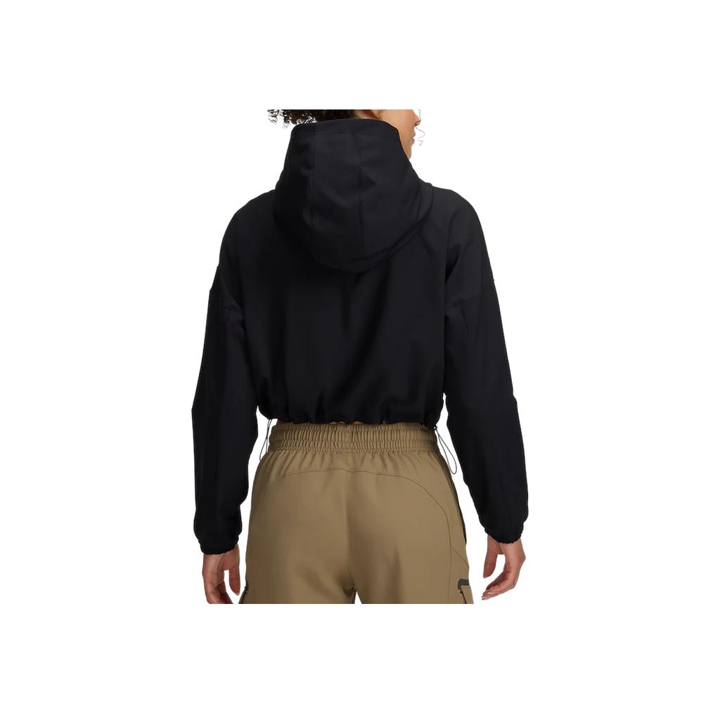 Under Armour Unstoppable SS25 Casual Comfortable Fashion Short Loose Jacket Women Jackets Black 6003590-001