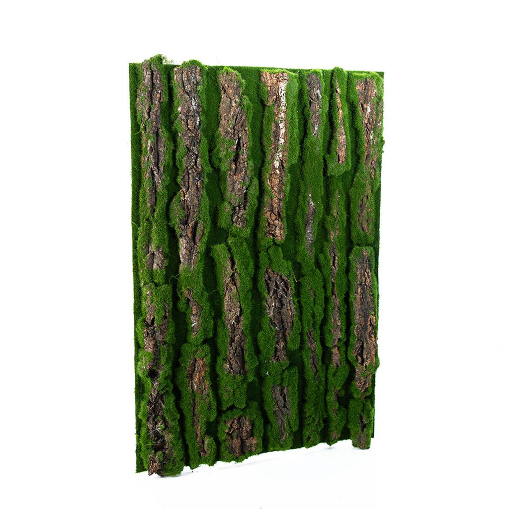Natural Bark Moss Backdrop Board for Terrariums and Reptile Safe and Mold Resistant Habitats Background for Amphibian
