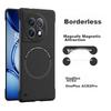 POZZO Ultra-Thin Matte Case for OnePlus Ace2, Borderless Protective Cover with MagSafe Magnetic Shockproof Heat Dissipation Night Sky Black]