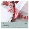 2Pcs Nonslip Spring Embroidery Frame Craft Of Sturdy Acrylic Ideal For Professional