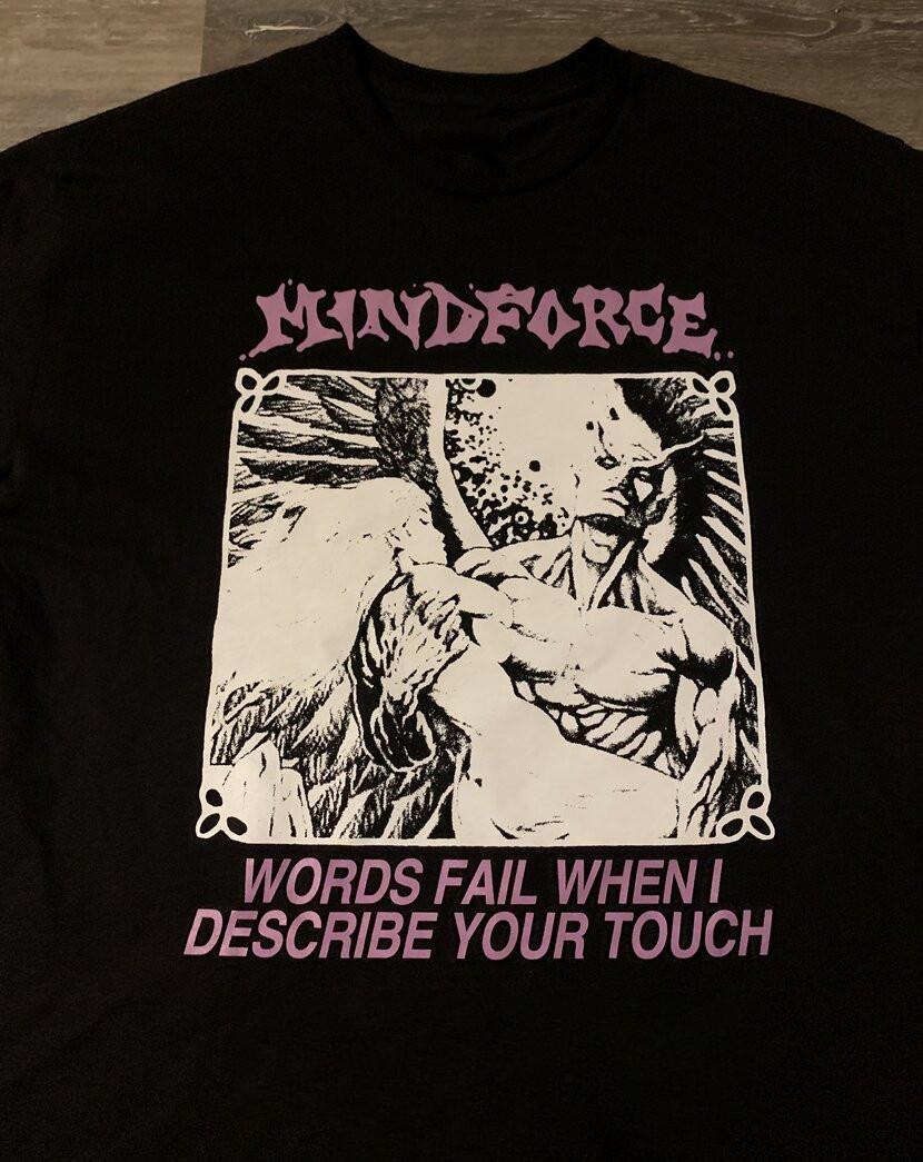 Mindforce Words Fail Shirt Short sleeve S to 5XL NI219 FREE SHIPPING XXXXL