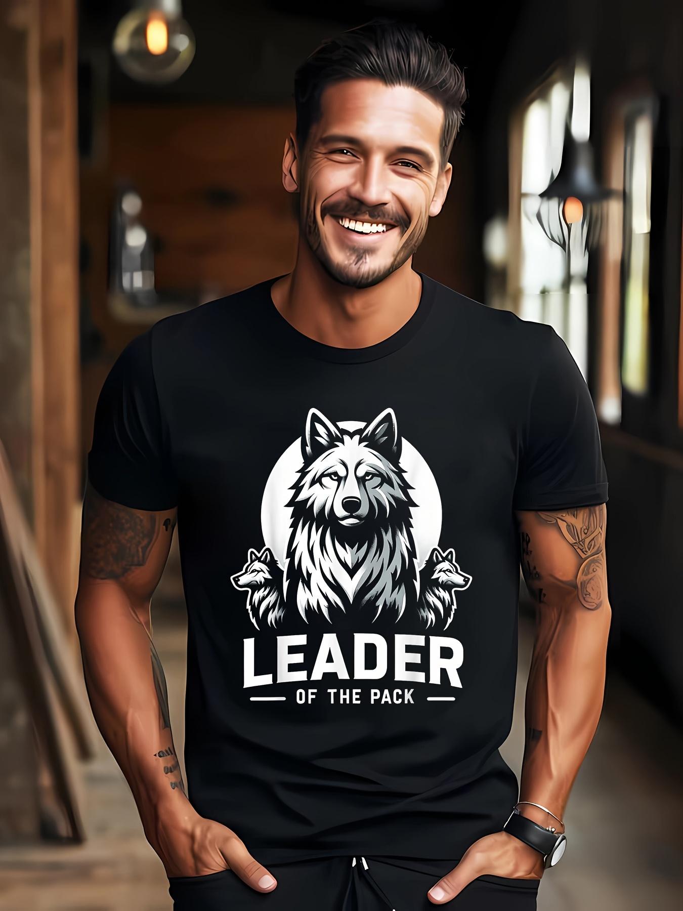 Long Sleeve T-Shirt y2k Leader Pack Wolf T 3XL