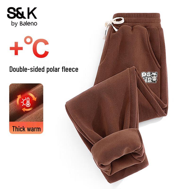 Baleno S&K Men's Panda Graphic Fleece Jogger Pants