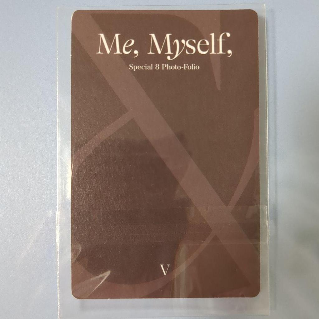 [USED] BTS Special 8 Photo-Folio V Tae Trading Card Photobook