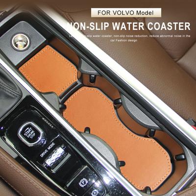 Para volvo XC60 S90 XC90 S60 V60 V90 posavasos de agua decoración interior antideslizante para coche