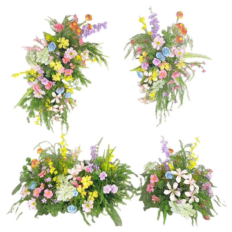 Monet Garden Mori Style Artificial Flower Row for Weddings and Displays