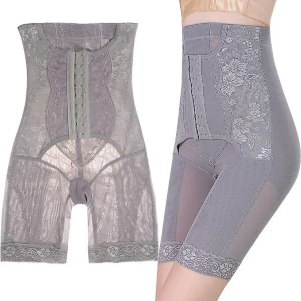 

Брюки для таза Летние женские тонкобортные брюки для живота Брюки с талией Трусы с высокой талией Брюки с подъемом бедер Послеродовые брюки для бодибилдинга 3XL серый