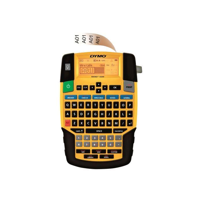 DYMO Rhino 4200 - Label Maker - Monochrome - Tran…