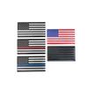 2Pcs Automobile Motorcycle Exterior Accessories United States Of America USA National Flag Aluminum Alloy Emblem Badge Car Stickers