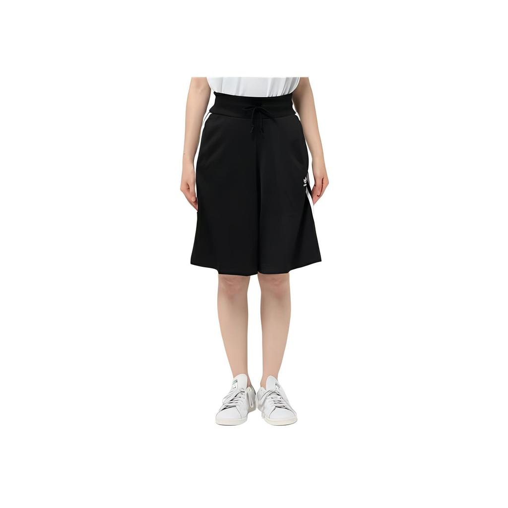 adidas Originals Damen 3-Streifen Culotte Rockhose Schwarz AY5237