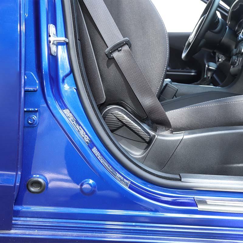 Door Co-pilot Seat Adjustment Decoration Protective Cover For Dodge Charger 2011 Up  Interior Accessories