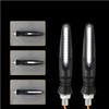 SXR-Motorcycle LED Lights High Bright Turn Signal Indicator Lights Front Rear White Day Running Lights Flowing Brake Lamps A Par