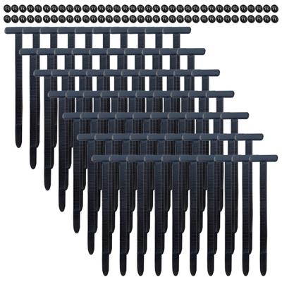70/140 Pezzi Fascette Universali in Nylon Fibbie Resistenti ai Raggi UV Ampiamente Usate Autobloccanti