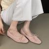 Fashion Luxury Footwear Mesh Ladies Flats Slip On Shoes Female Shallow Fashion Butterfly-Knot Women Ballet Flats Dance Shoes New 2025