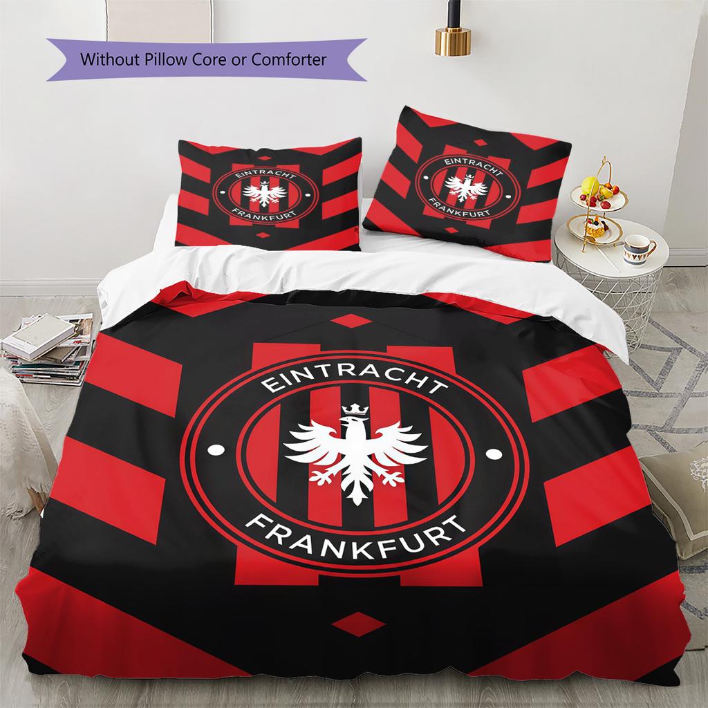 FSV Frankfurt Pattern Bedding Quilt Set  Home Decoration  Gift (1 * Duvet Cover + 2 * Pillowcase  Without Core).xwn