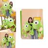 Cute Green Monster Plush Toy Big-eyed Stuffed Doll Perfect Birthday Present