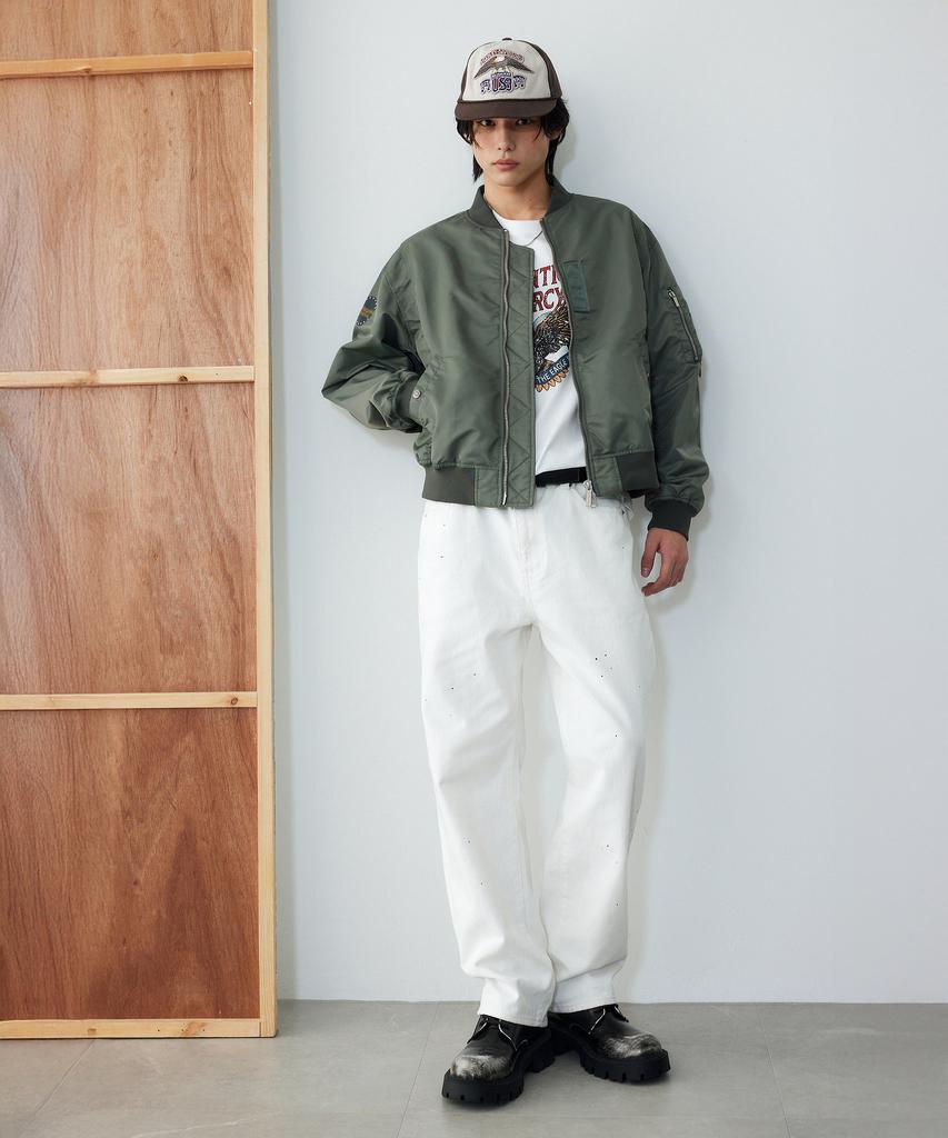 Harley-Davidson Collections® [Iconic] Harley Original Ma-1 Jacket Khaki_Hh16103001