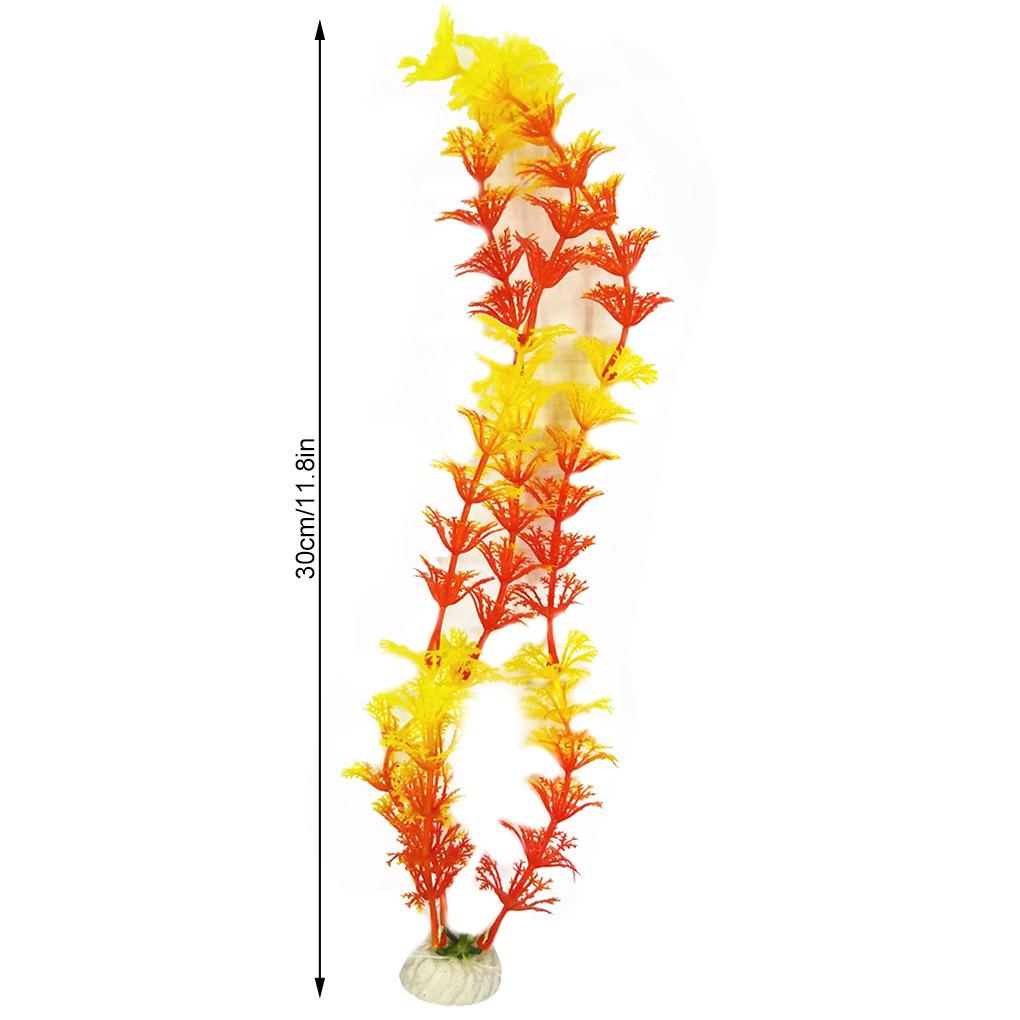 Simulare de plante artificiale ornament de plante acvatice Decor de acvariu din plastic Nou